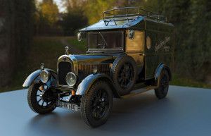 car-3d-model-300x193 Oldtimer 3D Auto Modell "ENGELCAR"