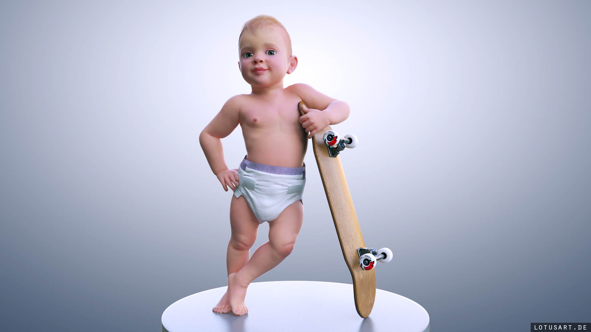 3D_baby_lotusart_character_animation 3D Visualisierung | Animation | Character Studio