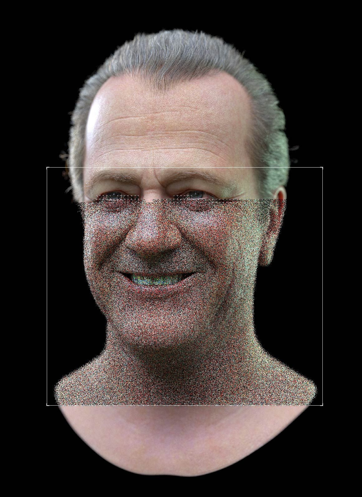 alexander_beim_slavko_avsenik_arnold_rendering Slavko Avsenik - 3D-Digitaler Klon. Virtuelle Kopfrekonstruktion